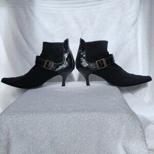 Halloween Witch Boots - Black